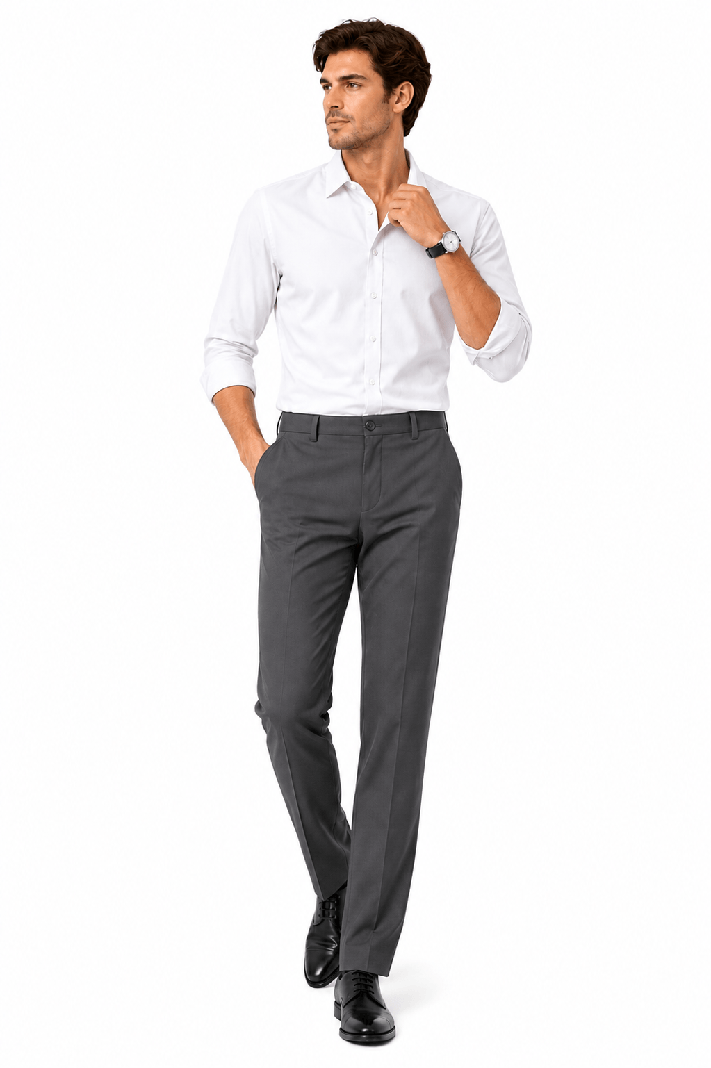 👍🔥Limited-Time Promotion-Stretch Dress Pants No Iron Golf Pants
